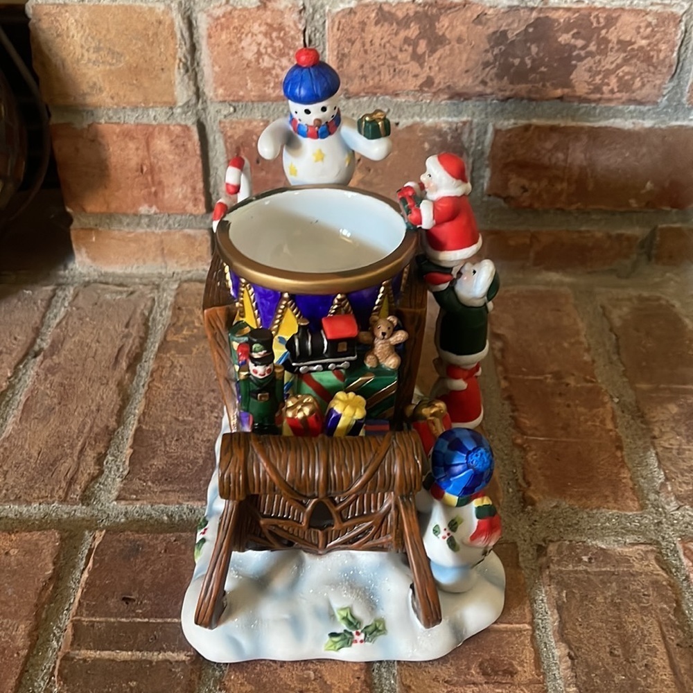 PartyLite Holiday Sleigh Aroma Melts Warmer - Picture 7 of 9